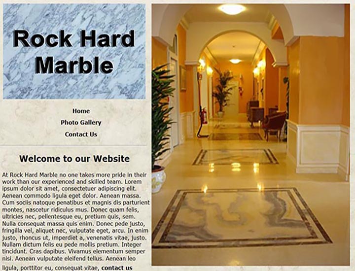 Rock Hard Marble